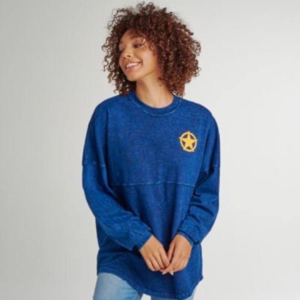 Disney 🤠 NWT Woody Sheriff Spirit Jersey - Picture 2 of 16